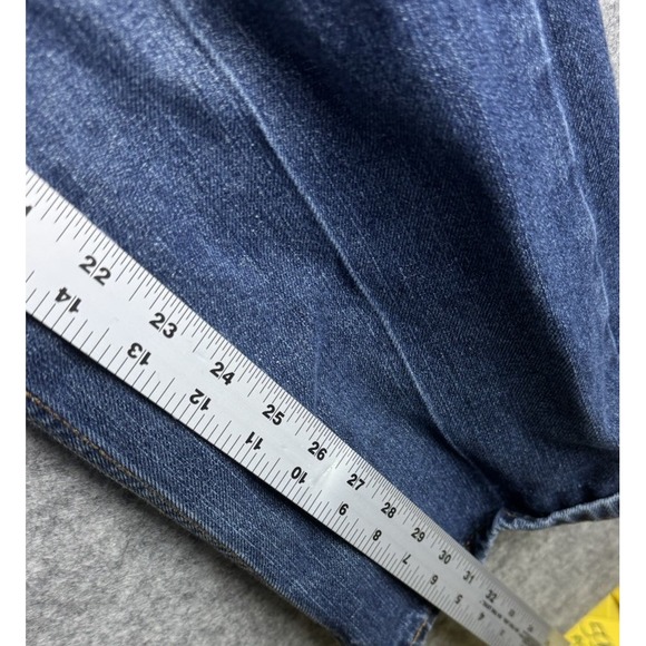 Tupac Makaveli Jeans Mens 38 Baggy Y2K Denim Rap Hiphop Streetwear Vintage 90s - Picture 8 of 10